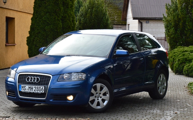 Audi A3 cena 15900 przebieg: 197356, rok produkcji 2008 z Szklarska Poręba małe 781